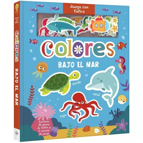 Juega con fieltro- Colores bajo el mar