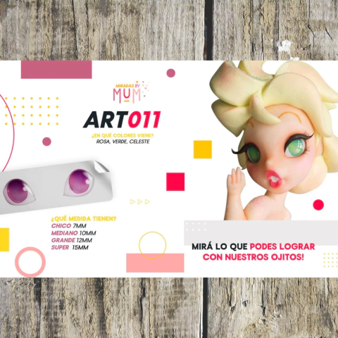 Ojos Autoadhesivos 011 **MuM**