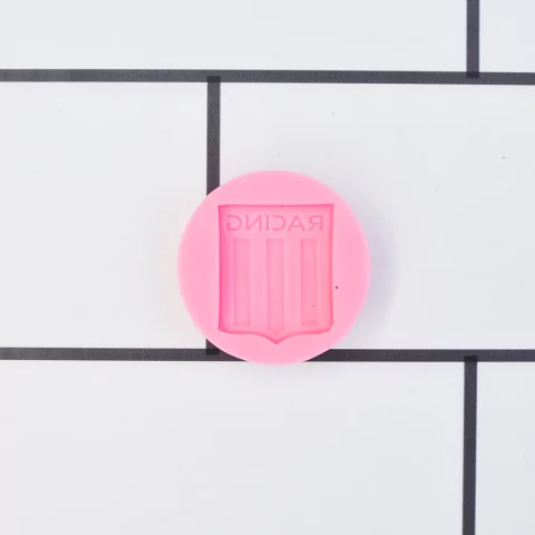 Molde de Silicona Escudo Racing