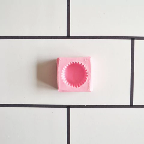 Molde de Silicona Base Cupcake Mediana