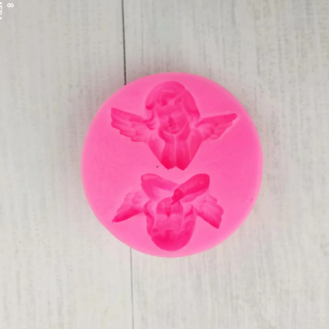 Molde de Silicona Angelitos Alitas x2