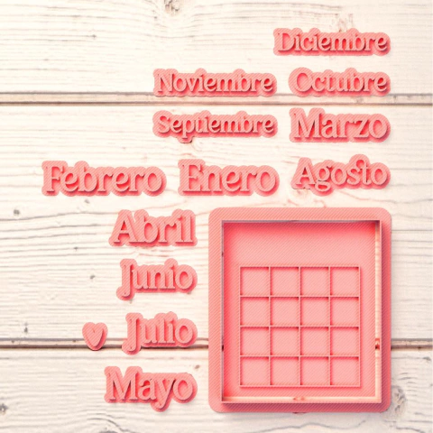 Cortante Set Calendario D1