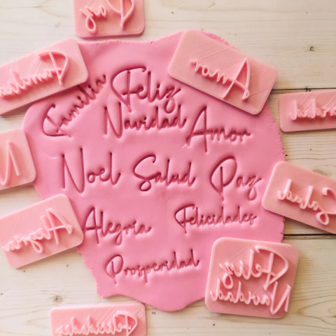 Stamp Set Frases Navidad D2