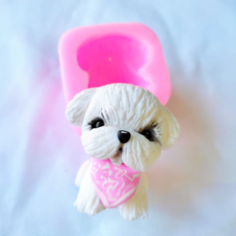 Molde Silicona Cuerpo Animal Sentado (1 molde)