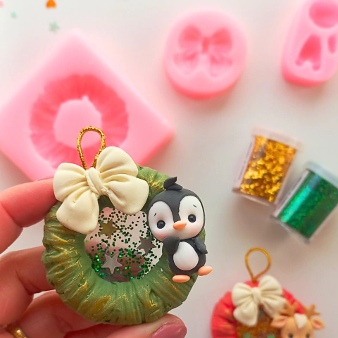 Combo Adorno Navideño - 3 Moldes - comprar online