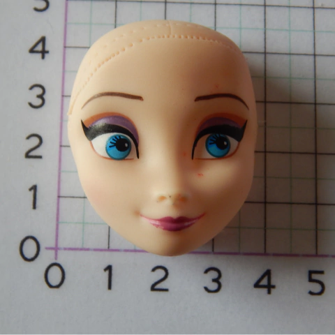 Molde de Silicona Elsa / Anna Frozen Princesa