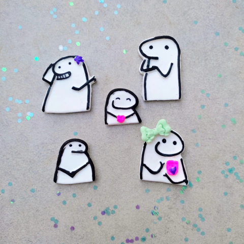 Molde Silicona Set Florki x 5