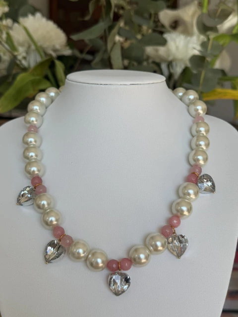 Collar Madeleine rosa