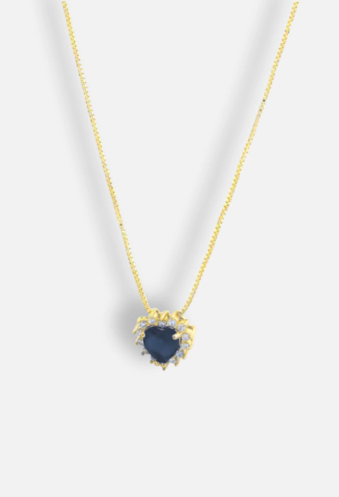 Collar Marie azul - comprar online