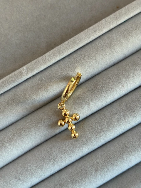 Aro cruz gold (discontinuo) - comprar online