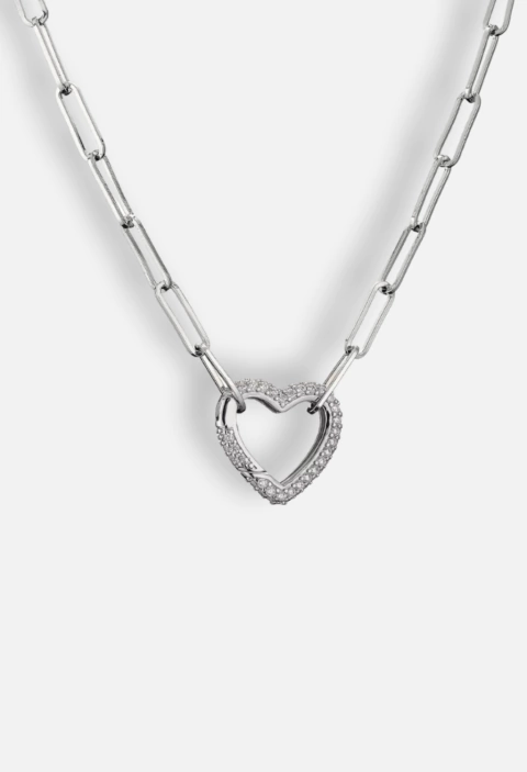 Collar Gigi deluxe silver - comprar online