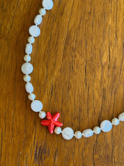 Collar Ipanema rojo - comprar online