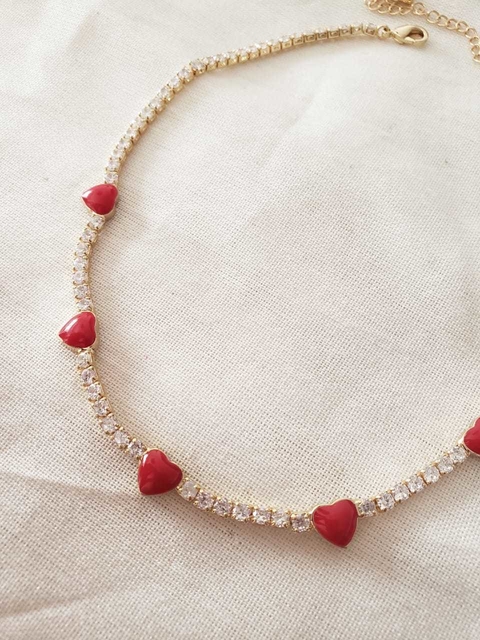 Collar Coco rojo