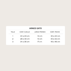 Arnes para gatos con correa - tienda online