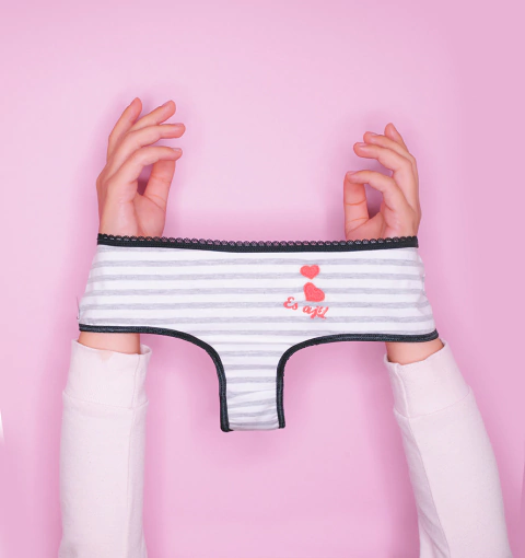 Culotte bordado Rayado