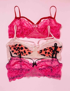 Corpiño Lilit Rosa Print - tienda online