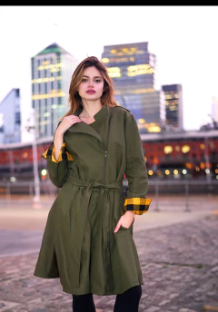 ACEITUNA Trench ♥ en internet