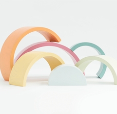 Arcoiris pastel en internet