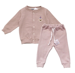 Conjunto bonete - TALLE 3/6 MESES