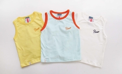 Musculosa Paseo limón kids - discontinuo - Pambokids