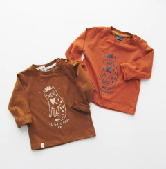 Remera Gato rey bebés - discontinuo