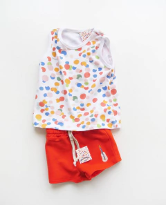 Musculosa Confeti bebés - discontinuo - tienda online