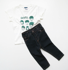Remera Siento crudo kids - Pambokids