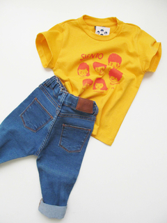 Remera Siento azafrán kids en internet