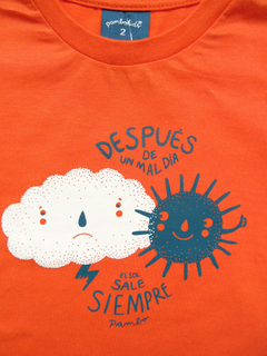 Imagen de Remera Buen día kids
