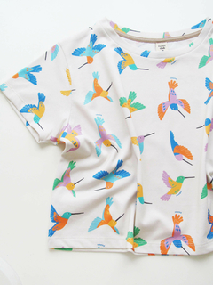 Remera Colibríes regular - comprar online