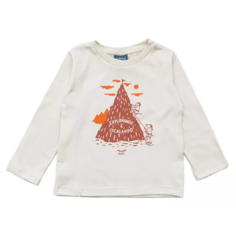 Remera Escalada bebés - discontinuo