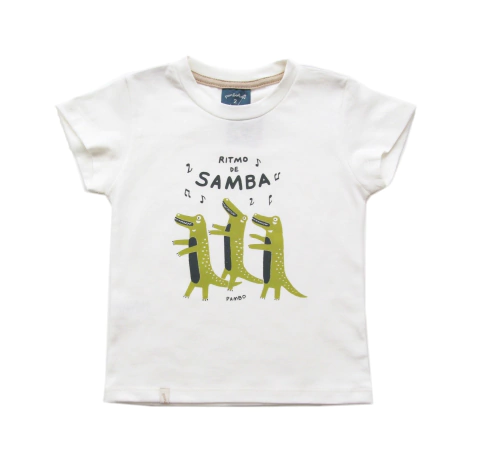 Remera Samba azúcar bebés - discontinuo
