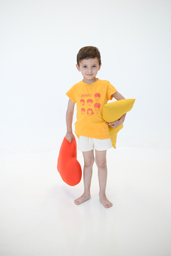 Remera Siento azafrán kids - comprar online