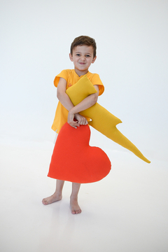 Remera Siento azafrán kids - Pambokids