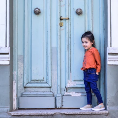 Jean Cobalto bebés - discontinuo - Pambokids