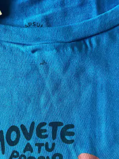 Ritmo crop azul T2 - outlet - comprar online