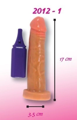 PENE VIBRADOR 17 CM MODELO 2012-1