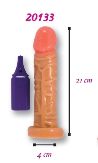 VIBRADOR REALISTA 21 CM MODELO 20133