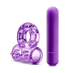 ANILLO VIBRADOR COUPLES PLAY BL-77901 - En Lou Boutique sexshop