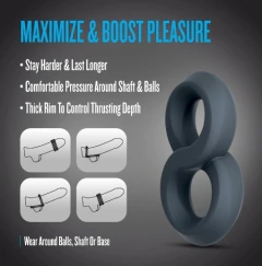 Imagen de Anillo Pene y Testículos Performance Plus Launch | Blush® BL-92045