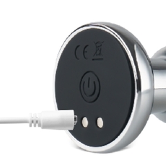 PLUG ANAL METÁLICO RECARGABLE 9 FUNCIONES CON APP PARA TELÉFONO - comprar en línea