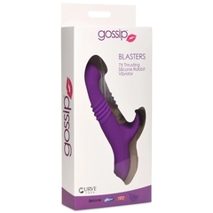 GOSSIP Vibrador de conejo de silicona con empuje Gossip Blasters 7X CN-04-0763-40