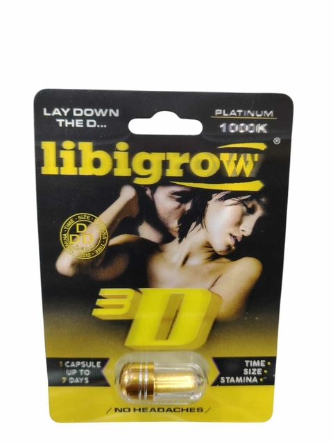 LIBIGROW VIGORIZANTE MASCULINO 1000K 2500MG