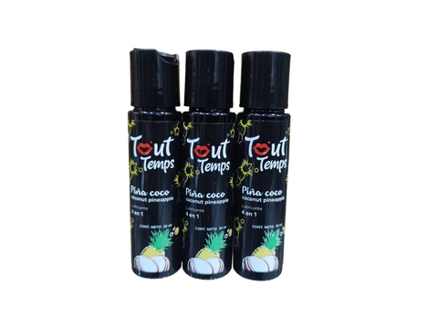 LUBRICANTE 4 EN 1 BASE AGUA SABOR PIÑA COCO 30 ML