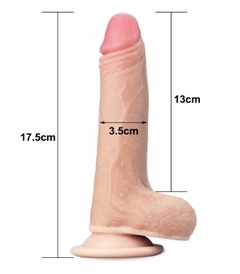 DILDO SUPER REALISTA LOVETOY 17.5 CM LV317001 - comprar en línea