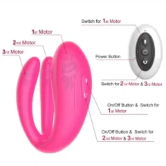 Vibrador Recargable Magenta: Estimulación Dual con App y Control M-CD-2001 - comprar en línea