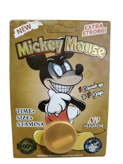 VIGORIZANTE MASCULINO MICKEY MOUSE 1550 MG - comprar en línea