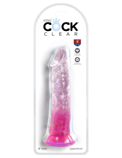 KING COCK CLEAR 20.32 CM PD5757-11