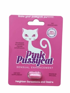 PINK PUSSY PASTILLA AFRODISIACA PARA MUJER 3000 MG