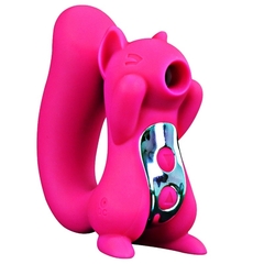 SQUIRREL / ARDILLA SUCCIONADOR Y VIBRADOR DISCRETO RECARGABLE PARA CLÍTORIS - comprar en línea